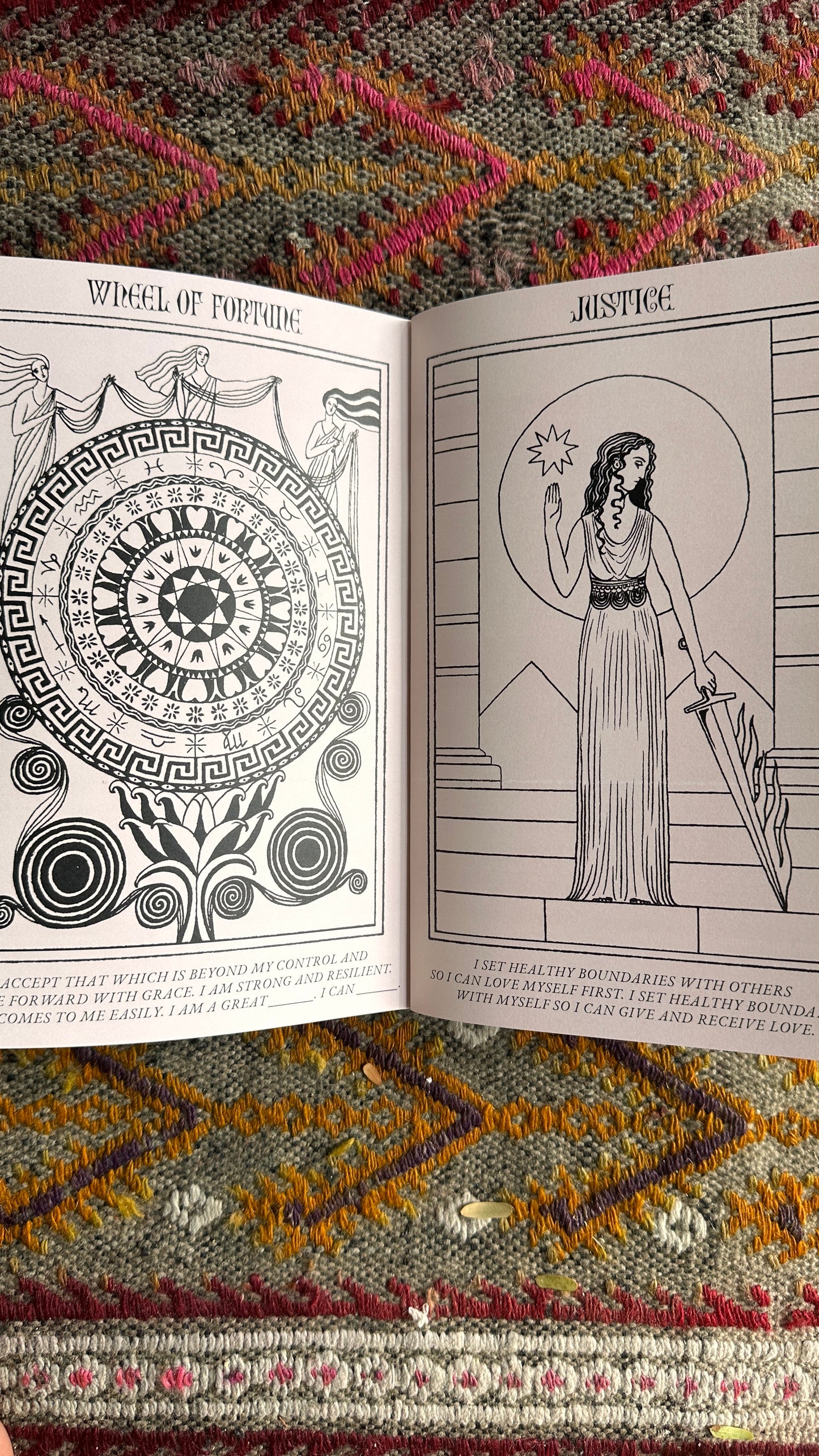 Coloring Book - Tarot & Oracle