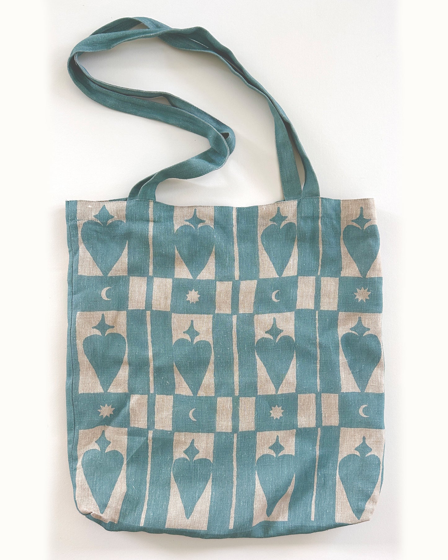 Pegasus Magic Heart - Powder Blue Tote Bag