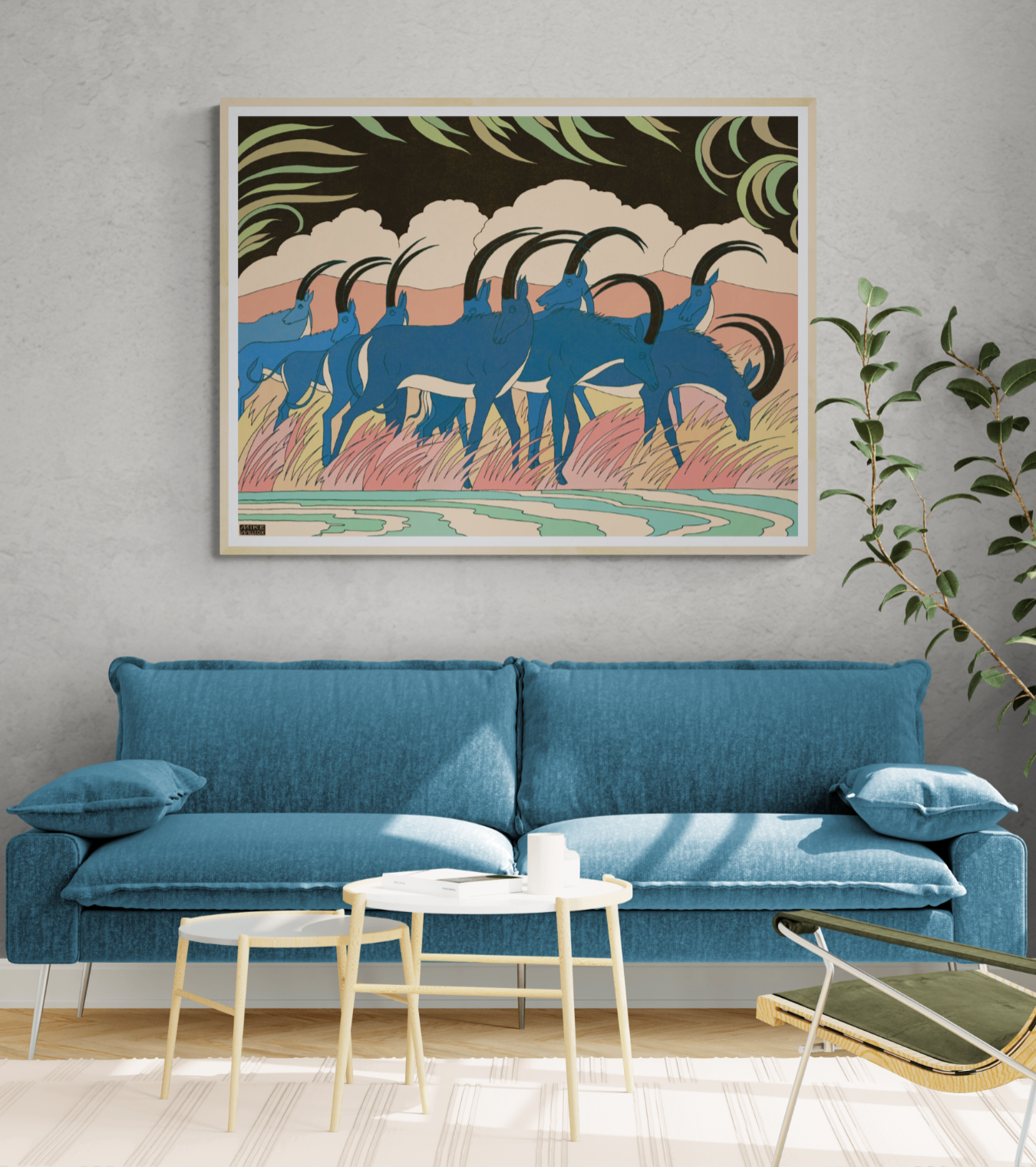Bluebucks in a Storm