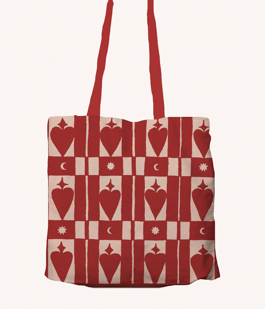 Pegasus Magic Heart - Red Tote Bag